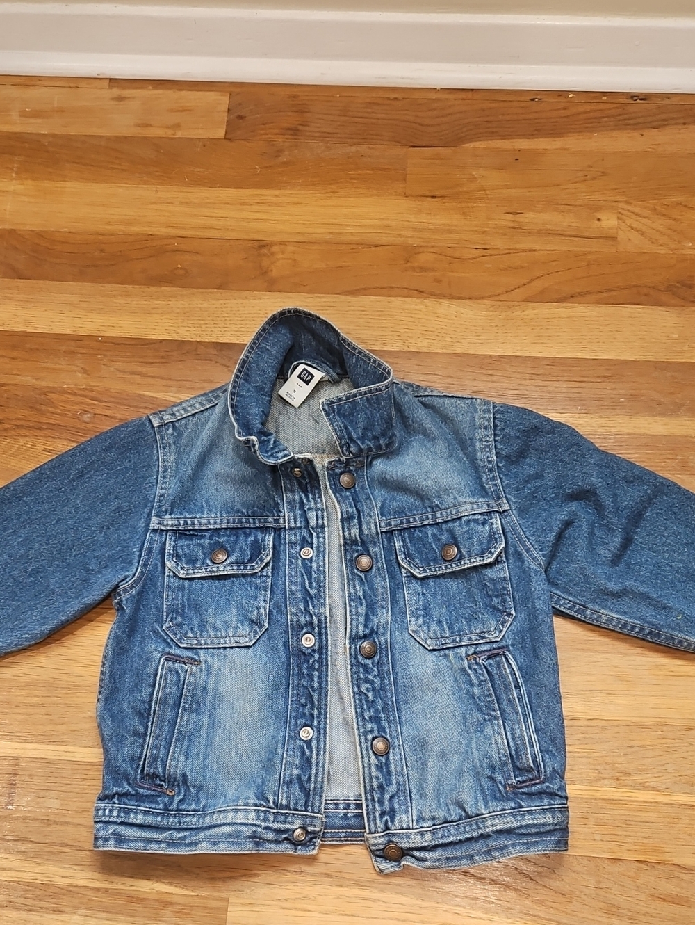 GAP Kids Denim Jacket in Medium Blue